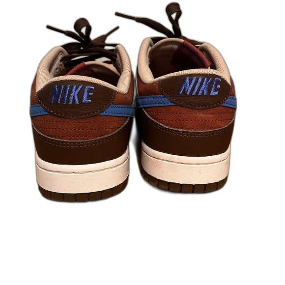 NEW Nike Dunk Low Retro PRM Cacao Wow / Comet Blue - Picture 3 of 6